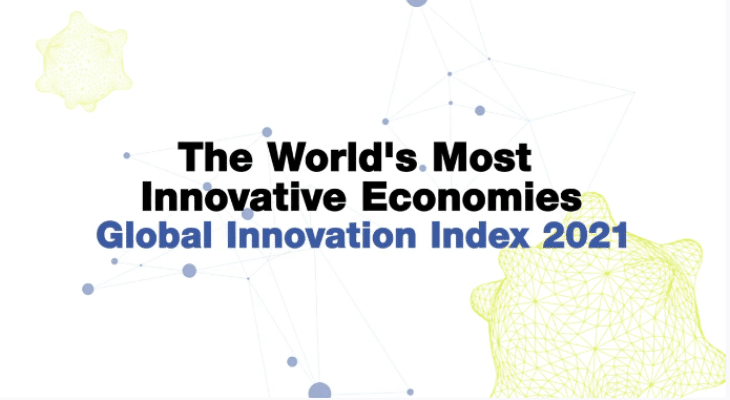 WIPO - Most Innovative Countries in 2021